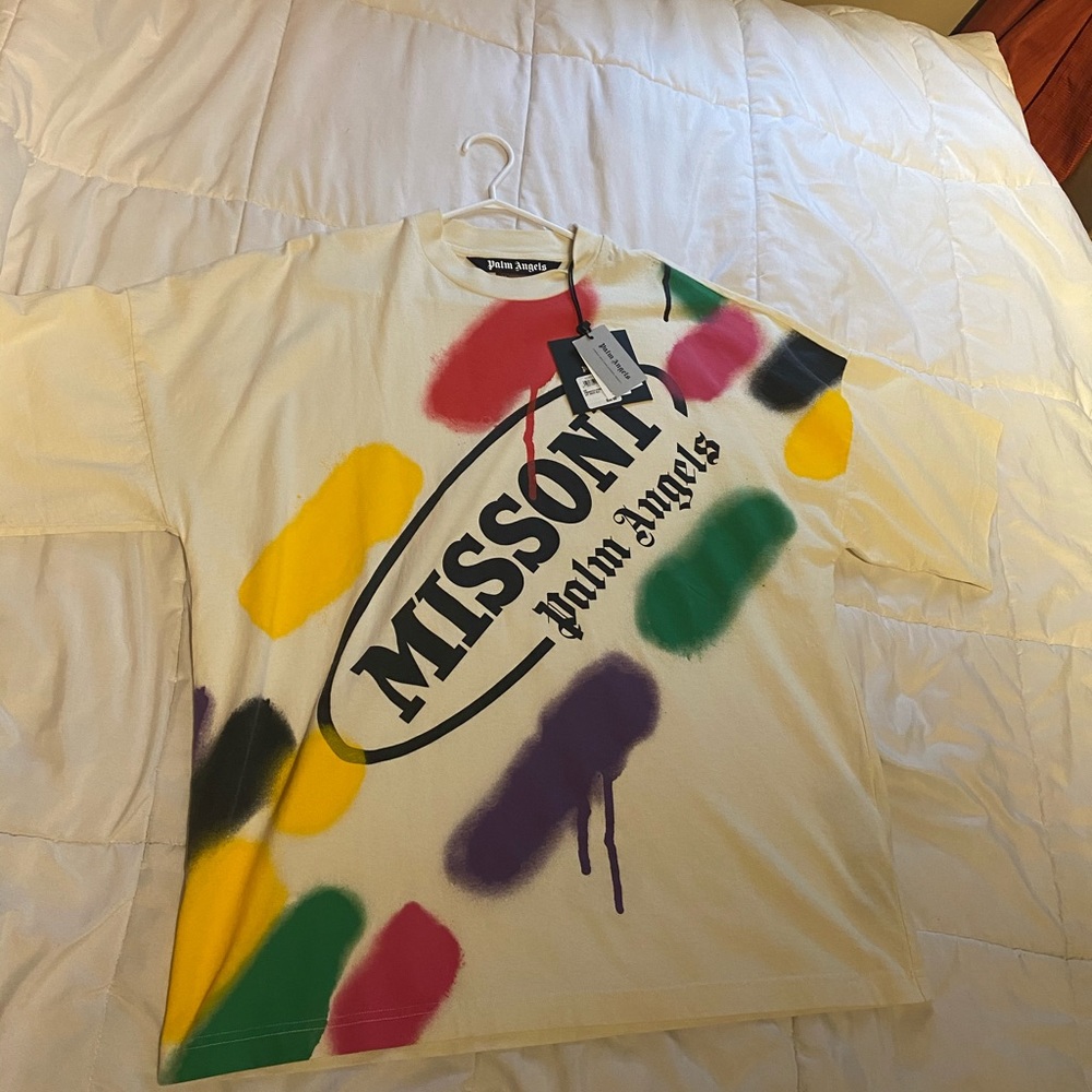 x Missoni Logo Graphic Oversize Tee
PALM ANGELS